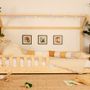 Lits - Lit Montessori House en bois. Lit de maison pour enfants. Style scandi - WELLDONE® DOBRE RZECZY