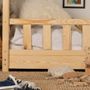 Lits - Lit Montessori House en bois. Lit de maison pour enfants. Style scandi - WELLDONE® DOBRE RZECZY