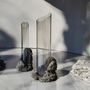Vases - CATHARSIS, Sculptural Statement Small vase in Ash Black - COKI