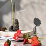 Vases - CATHARSIS, Sculptural Statement Small vase in Ash Black - COKI