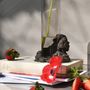 Vases - CATHARSIS Sculptural statement vase, in glass and stone - COKI