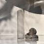 Vases - CATHARSIS Sculptural statement vase, in glass and stone - COKI