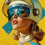 Affiches - Collection NumericEric - BLUE SHAKER