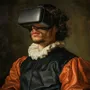 Poster - Historical Portraits Collection - Virtual Reality - BLUE SHAKER