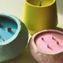 Candles - Coloured raw - OSCAR LUXURY CANDLES