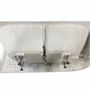 Baignoires - Baignoire semi-îlot Murale CAPRI 160 Droite L. 160 x l. 76 cm, SPALINA - SPALINA