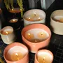 Mugs - Midi Red Gold Refillable Scented Candle 360g - MAISON TASSAN