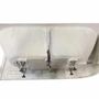 Baignoires - Baignoire semi-îlot Murale CAPRI 180 Gauche L. 180 x l. 81 cm, SPALINA - SPALINA