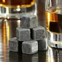 Accessoires pour le vin - Set de 6 glaçons en Granite avec pochon - SOSTRAW & SMARTTHINGS