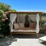 Lawn sofas - MADRAGUE - Gazebo, daybed, garden bed, relaxation area, shade - HONEYMOON