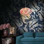 Hanging lights - FABRIC PENDANT - Vienna Herbarium Collection - Oval 80 - JOLI JOUR PARIS