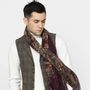 Foulards et écharpes - Chèche en laine GASTON ocre - MONSIEUR CHARLI