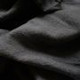 Scarves - SAMIR charcoal wool and silk scarf - MONSIEUR CHARLI