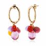 Bijoux - Boucles d'oreilles verre Murano plaqué or artisan Laleti Collection - CHAMA NAVARRO