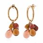 Bijoux - Boucles d'oreilles verre Murano plaqué or artisan Laleti Collection - CHAMA NAVARRO