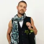 Scarves - ANDY printed cotton scarf - MONSIEUR CHARLI