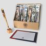 Pens and pencils - 48 Paper pens - SCENTED FLOWER - PLUME DE PAPIER