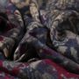Scarves - GASTON blue wool scarf - MONSIEUR CHARLI