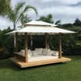 Lawn sofas   - SAVANA - Gazebo, daybed, garden bed, relaxation area, shade - HONEYMOON