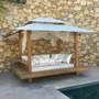 Lawn sofas   - SAVANA - Gazebo, daybed, garden bed, relaxation area, shade - HONEYMOON