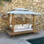 Lawn sofas - SAVANA - Gazebo, daybed, garden bed, relaxation area, shade - HONEYMOON