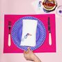 Placemats - Ziggy Placemat | Pink on Pink - set of 2 - BLANK SPACE AMSTERDAM