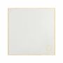 Serviettes - Serviette de Pâques Evergreen | Lin blanc et bleu clair - lot de 2 - BLANK SPACE AMSTERDAM