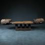 Objets de décoration - Tabouret de mariage Dogon en bois sculpté, Mali - QUINTESSENCE AFRICAINE