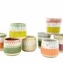 Bougies - Bougie parfumée boho en céramique taille M - WAX DESIGN - BARCELONA