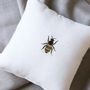 Couettes et oreillers  - Housse d’oreiller en lin | INSETTI - GIARDINO SEGRETO
