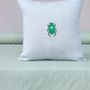 Couettes et oreillers  - Housse d’oreiller en lin | INSETTI - GIARDINO SEGRETO