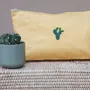 Pochettes - Pochette en lin| CACTUS - GIARDINO SEGRETO