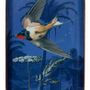 Trays - Swallows enamelled tray - PARADISIO IMAGINARIUM