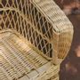 Armchairs - EVENTAIL wicker armchair - KOK MAISON