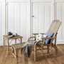 Lounge chairs - GRAND-MERE natural rattan lounge chair - KOK MAISON