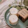 Bougies - Bougie au parfum de forêt - Blanche - TL CANDLES