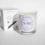 Candles - Natural Scented Candle 180g N°02 - Cotton Flower - LUMEN • MAISON DE PARFUMS D'INTÉRIEUR