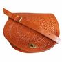 Sacs et cabas - Sacoche en cuir gaufré pour femme - BERBER LEATHER