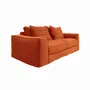 Sofas - Mechanical orange Portobello sofa - 3 seats - JOLI JOUR PARIS