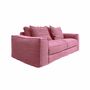Sofas - Pink cheekbone Portobello sofa - 3 seats - JOLI JOUR PARIS