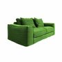 Sofas - Grass green Portobello sofa - 3 seats - JOLI JOUR PARIS