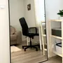 Miroirs - Grand miroir pleine longueur avec cadre noir (100x170cm) - SCANDINAVIAN GLASSFACTORY