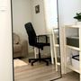 Miroirs - Grand miroir pleine longueur avec cadre noir (100x170cm) - SCANDINAVIAN GLASSFACTORY