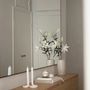 Miroirs - Miroir mural avec cadre noir (100x100cm) - SCANDINAVIAN GLASSFACTORY