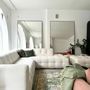 Mirrors - Extra Large Full Length Mirror With Black Frame (130x220cm) - SCANDINAVIAN GLASSFACTORY
