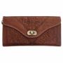 Petite maroquinerie - Grand porte-monnaie en cuir à trois volets - BERBER LEATHER