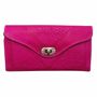 Petite maroquinerie - Grand porte-monnaie en cuir à trois volets - BERBER LEATHER