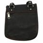 Leather goods - Leather travel pouch with shoulder strap - BERBER LEATHER