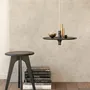 Bathroom equipment - Spinning top shelf TOUPY - Nero marquina black marble - MADEMOISELLE JO SRL