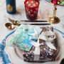 Trays - Round peony tray - PARADISIO IMAGINARIUM